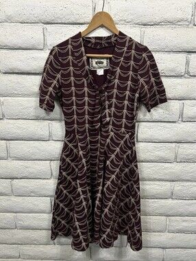 Effie's Heart Fit & Flare retro dress sz S